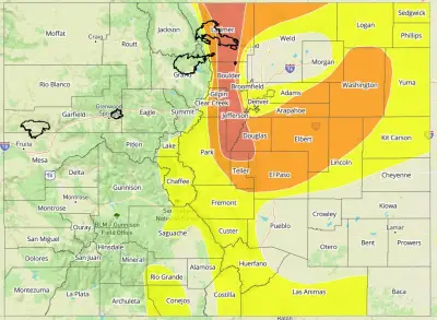 Flood threat alert active for metro Denver, Front Range