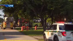 1 dead, 1 hospitalized after fire tears through home in Cutler Bay
