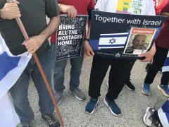 'The least I can do is remember them': Suburban residents march to call for release of Oct. 7 hostages