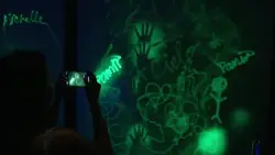 Superblue Miami invites you to express yourself at high-tech interactive ‘Temporary Graffiti’ exhibit